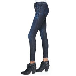 Rag & Bone Justine Anfield High-Rise Zip-Cuff Denim Jeans sz. 27